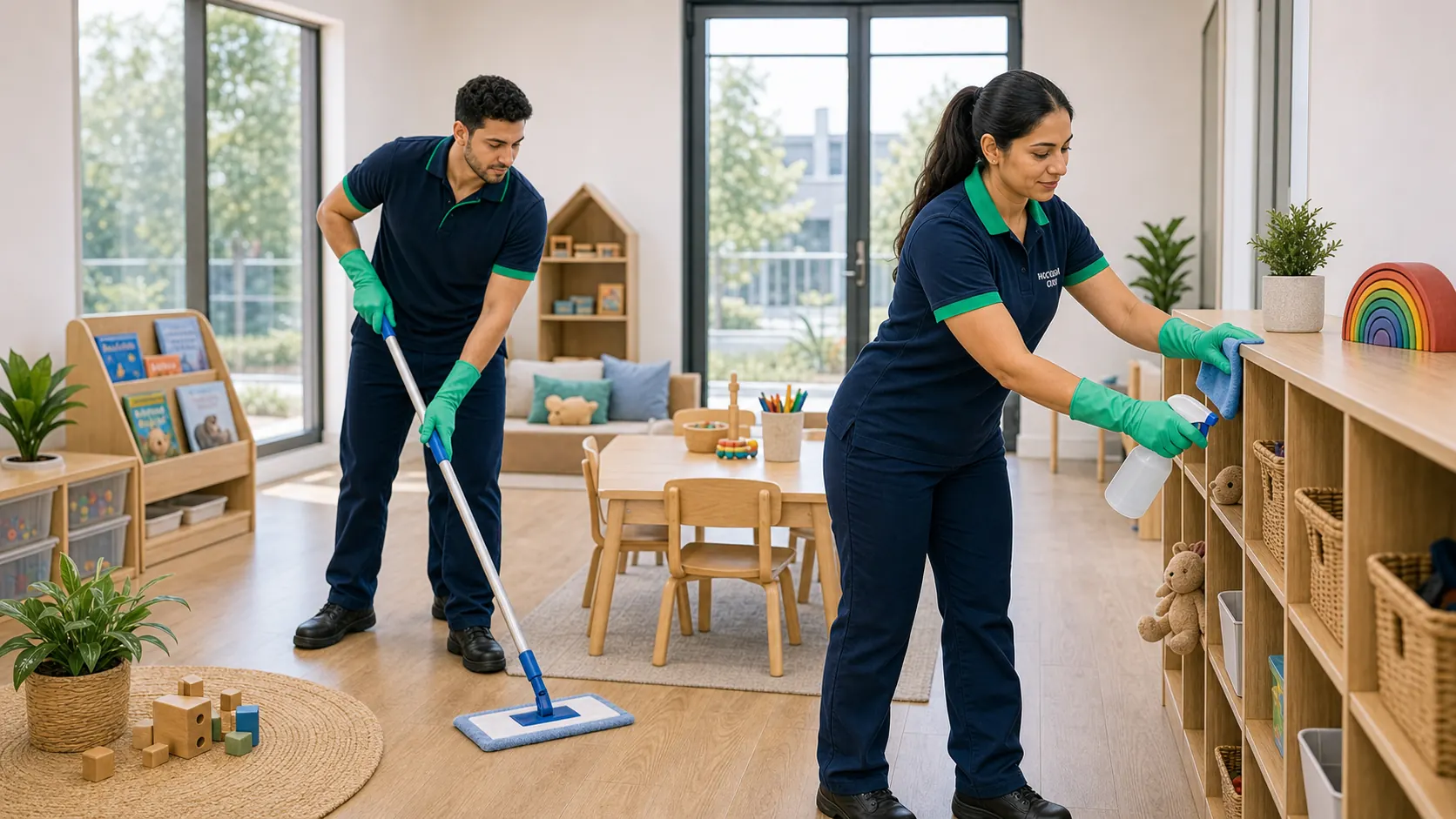 What is Childcare Cleaning and Inclusions