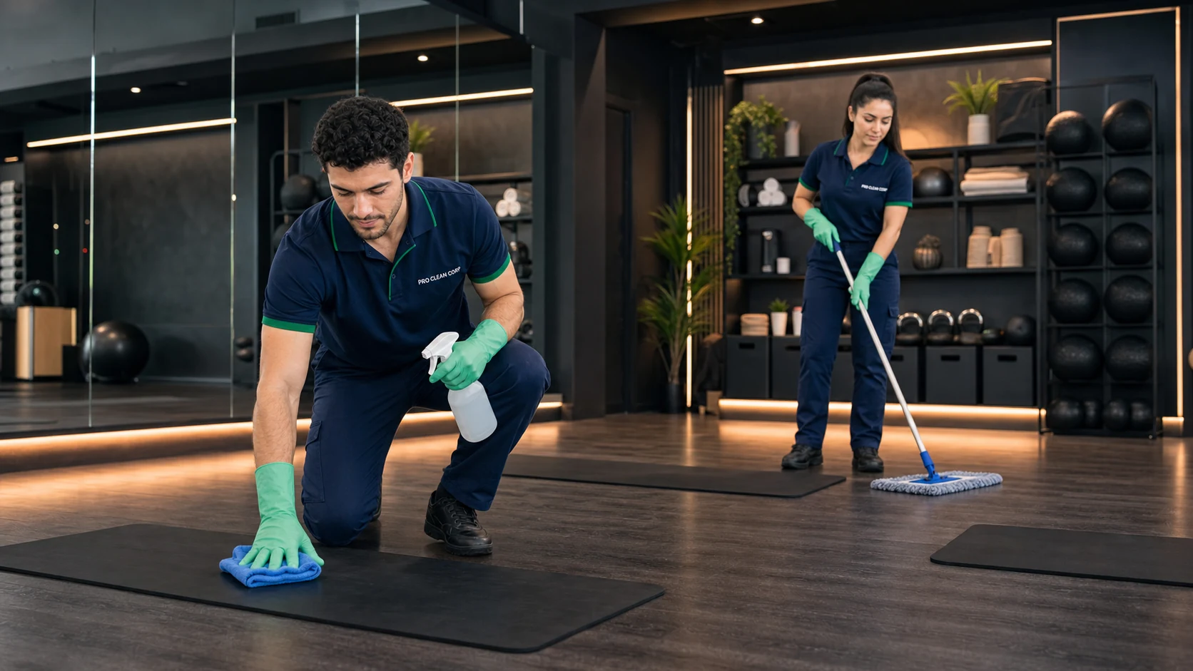 Our Cleaning Process in Action