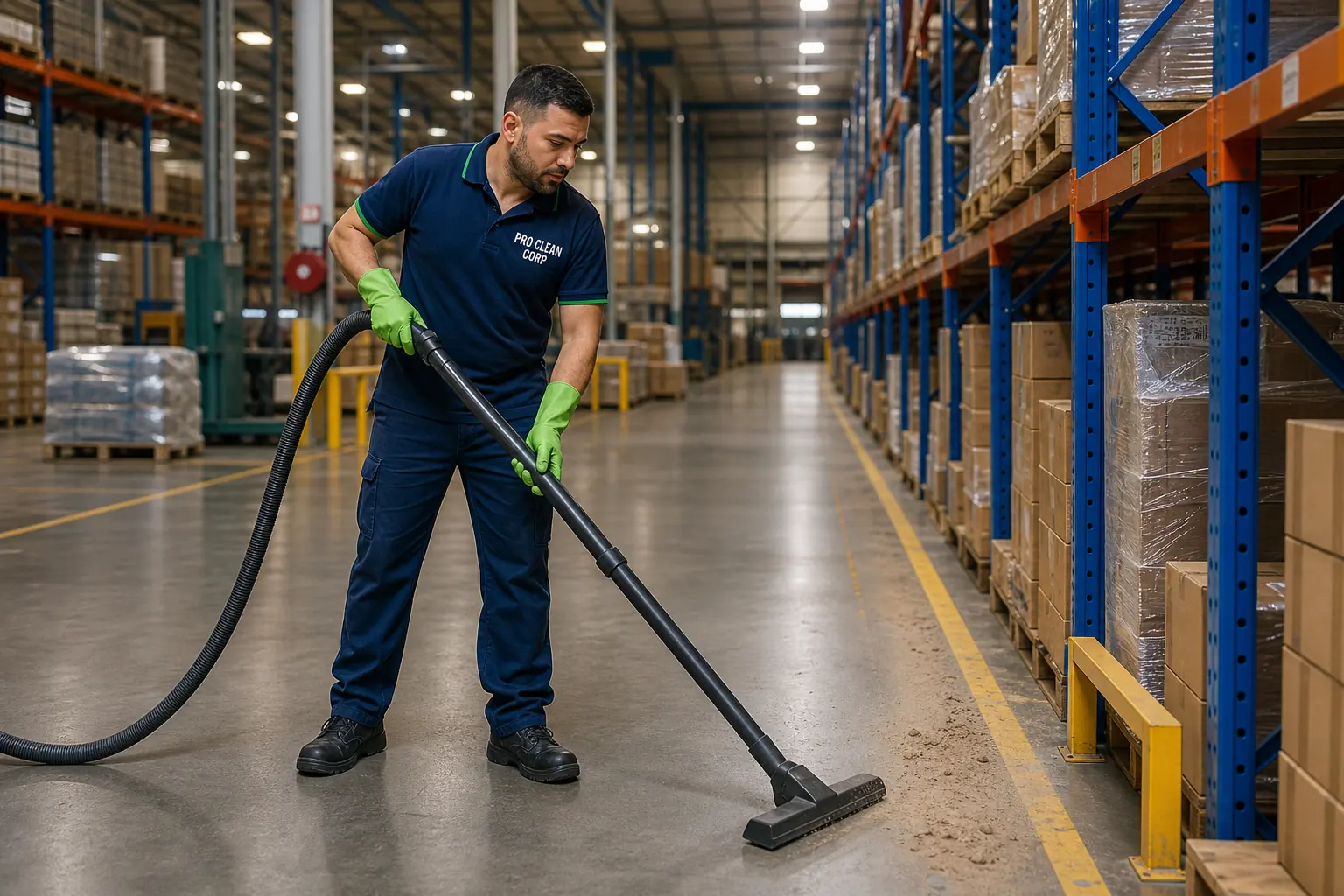 Warehouse Cleaning Overview Paddington