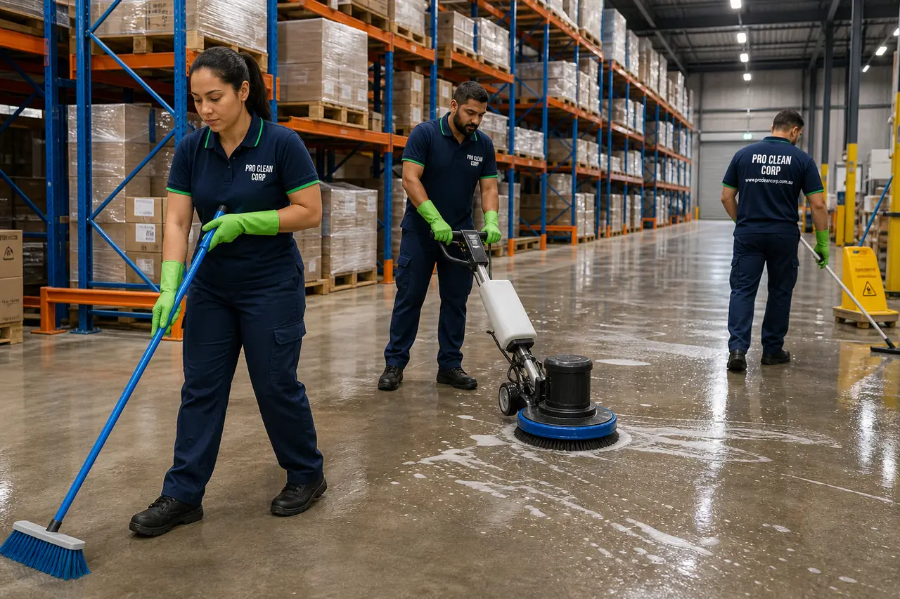Warehouse Cleaning commercial cleaning services in Paddington