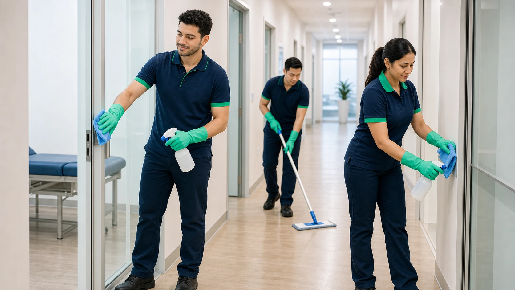 Our Cleaning Process in Action