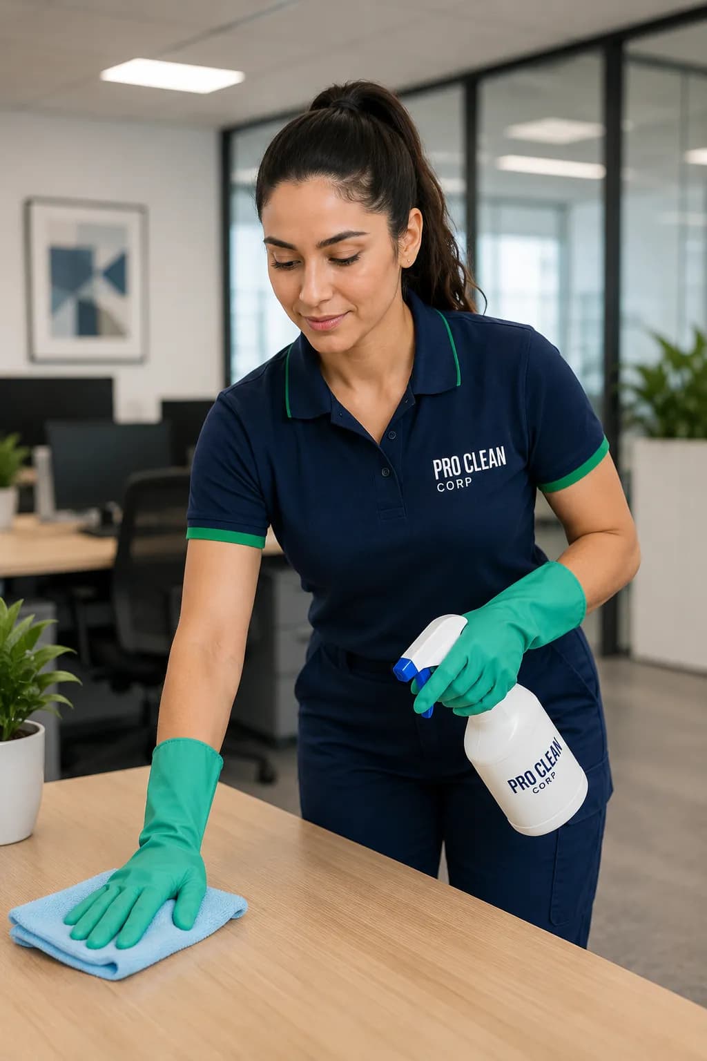 Professional commercial cleaning team Paddington